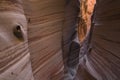 Slot Canyon in Grand Staircase Escalante Monument, Utah