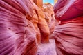 Slot Canyon in Northern Arizona Royalty Free Stock Photo