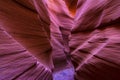 Slot Canyon in Northern Arizona Royalty Free Stock Photo