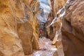 Slot canyon Royalty Free Stock Photo