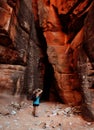 Slot canyons in Utah caren