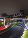 Slot cars Royalty Free Stock Photo