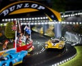 Slot cars Royalty Free Stock Photo