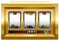 Slot Machine Blank Gold