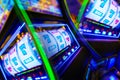 Slot Machine Casino Mania Royalty Free Stock Photo
