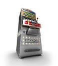 A slot machine, gamble machine
