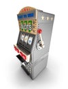 A slot machine, gamble machine