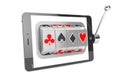 Slot machine inside Tablet PC