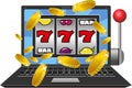 Slot Machine Laptop