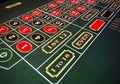 Slot Machines in the Casino onboard cruise ship Royalty Free Stock Photo