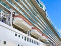 Slot Machines in the Casino onboard cruise ship Royalty Free Stock Photo