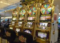 Slot machines in Las Vegas, Nevada