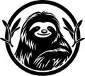 Sloth - high quality vector logo - vector illustration ideal for t-shirt graphic