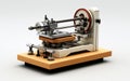 Slotting Machine isolated on transparent backgroun .d Royalty Free Stock Photo