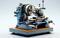 Slotting Machine isolated on transparent backgrou.nd Royalty Free Stock Photo