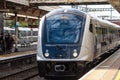 SLOUGH, ENGLAND- 11 September 2022: Elizabeth Line train at Slough train station