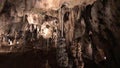 Sloup-Sosuvka Caves columns, Moravian kras, Czech Republic