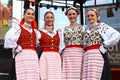 Slovak folklore girls