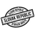 Slovak Republic rubber stamp