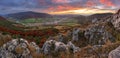 Slovakia countryside - Summer mountain panorama - Nice village O