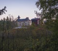 Slovakia, High Tatra mountain, Strbske pleso, September 15, 2018: Grand Hotel Kempinski High Tatras at Strbske is situated in the