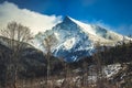 Slovakia mountain from ftom High Tatras. Krivan is national peak of slovakia