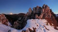 Slovakia mountain winter landscape Royalty Free Stock Photo