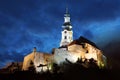 Slovakia - Nitra Castle at night Royalty Free Stock Photo