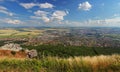 Slovakia - Nitra city from Zobor peak Royalty Free Stock Photo