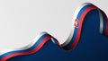 Slovakia ribbon flag background