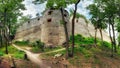 Slovakia - Ruins of castle Dobra Voda Royalty Free Stock Photo