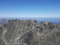 Slovakia, Tatra mountains - the ridge of Gerlach peak.