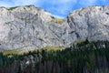 slovakian carpathian mountains in autumn. rock textures on walls