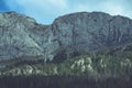 slovakian carpathian mountains in autumn. rock textures on walls