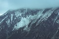 slovakian carpathian mountains in autumn. rock textures on walls