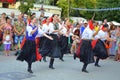 Slovakian dancers Royalty Free Stock Photo