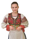 Slovakian folklore clothes traditional