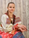 Slovakian folklore clothes traditional