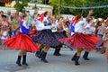 Slovakian joyful dance Royalty Free Stock Photo