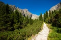 Slovakian Spiski lakes Tatry mountains