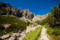 Slovakian Spiski lakes Tatry mountains