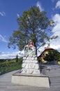 Slovenia, Herzerlstrasse, Monument