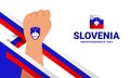 Slovenia Independence day event celebrate
