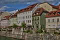 Slovenia, picturesque and historical city of Ljubljana