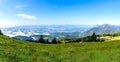 Slovenia scenic mountain landscape shot at Krvavec Royalty Free Stock Photo