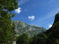 Slovenian Alps above Soca River