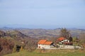 Slovenian countryside nearly city Maribor