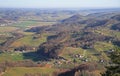 Slovenian countryside nearly city Maribor