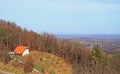 Slovenian countryside nearly city Maribor