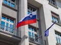 Slovenian Flag Facade